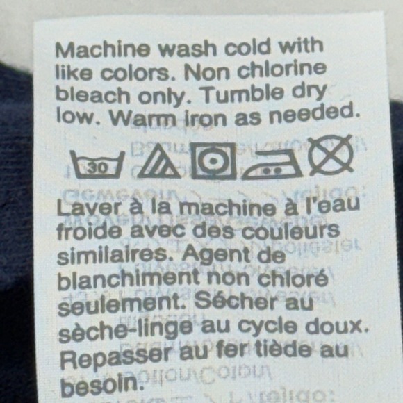 J.Crew,‎  Navy/White Stripe Collar, Long Sleeve Shirt, Wmn's Size Small - Picture 8 of 8